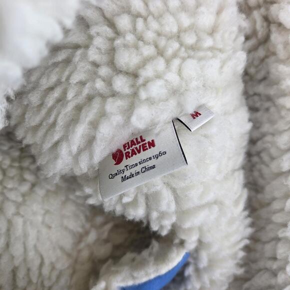 Fjallraven G-1000 Singi Field Earflap Hats Size M Blue Sherpa Winter Beanie - Picture 8 of 12